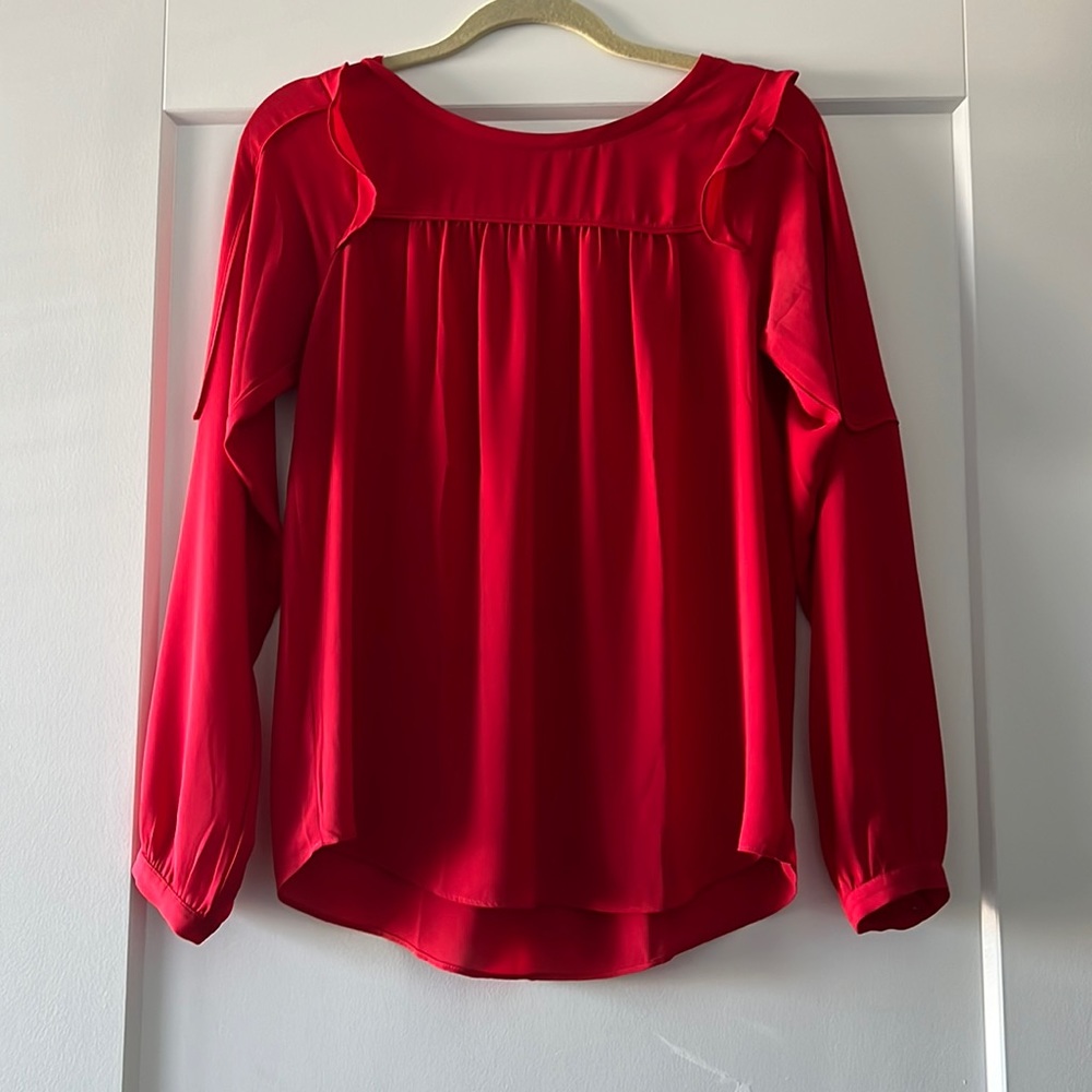 Red Blouse from Loft